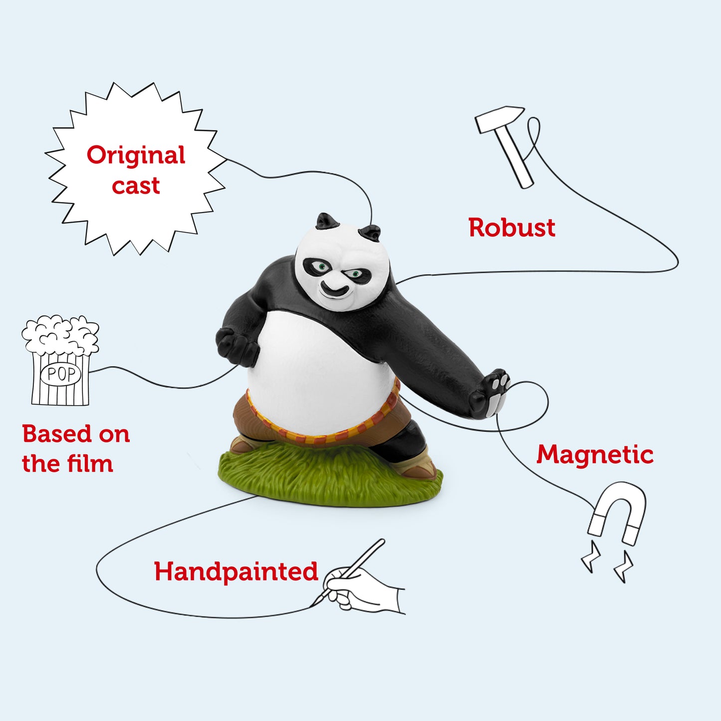 Tonies - King Fu Panda Audio Character (70 minutes)