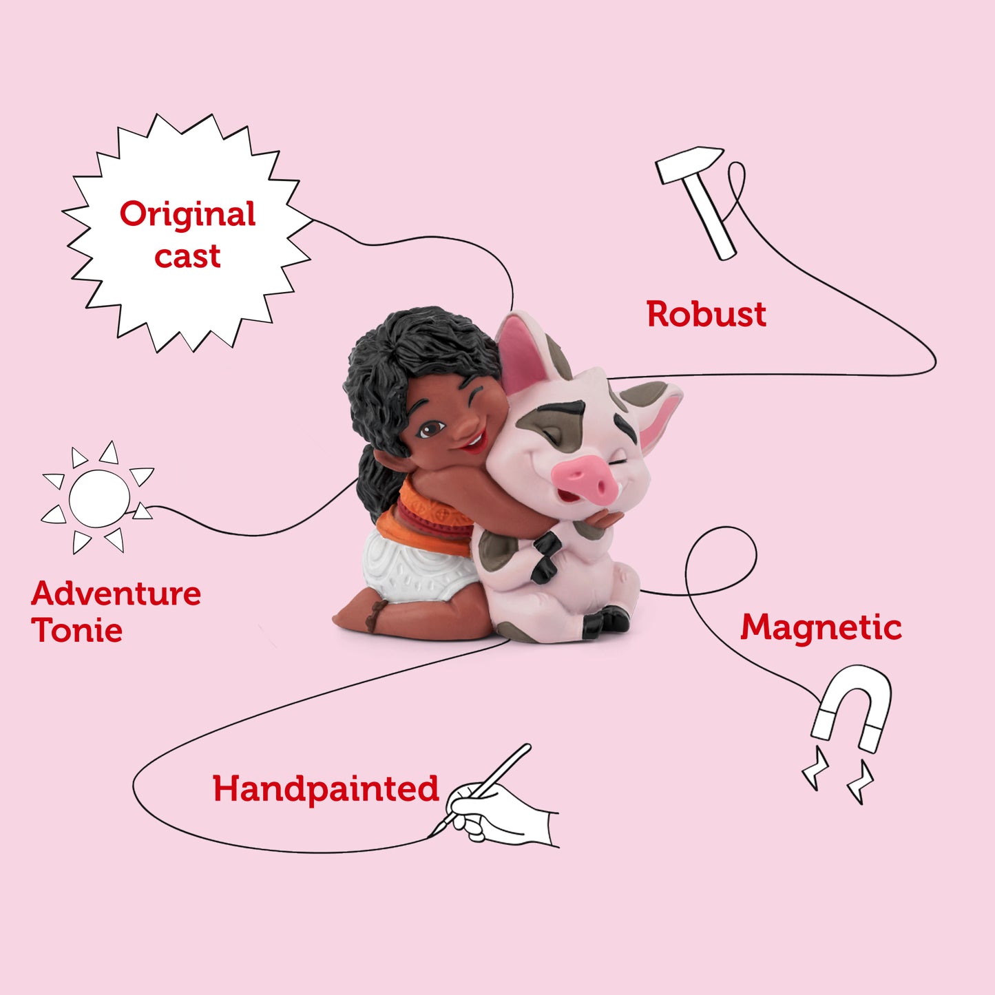 Tonies - Disney's Moana 2 Simea (42 minutes) Audio Character