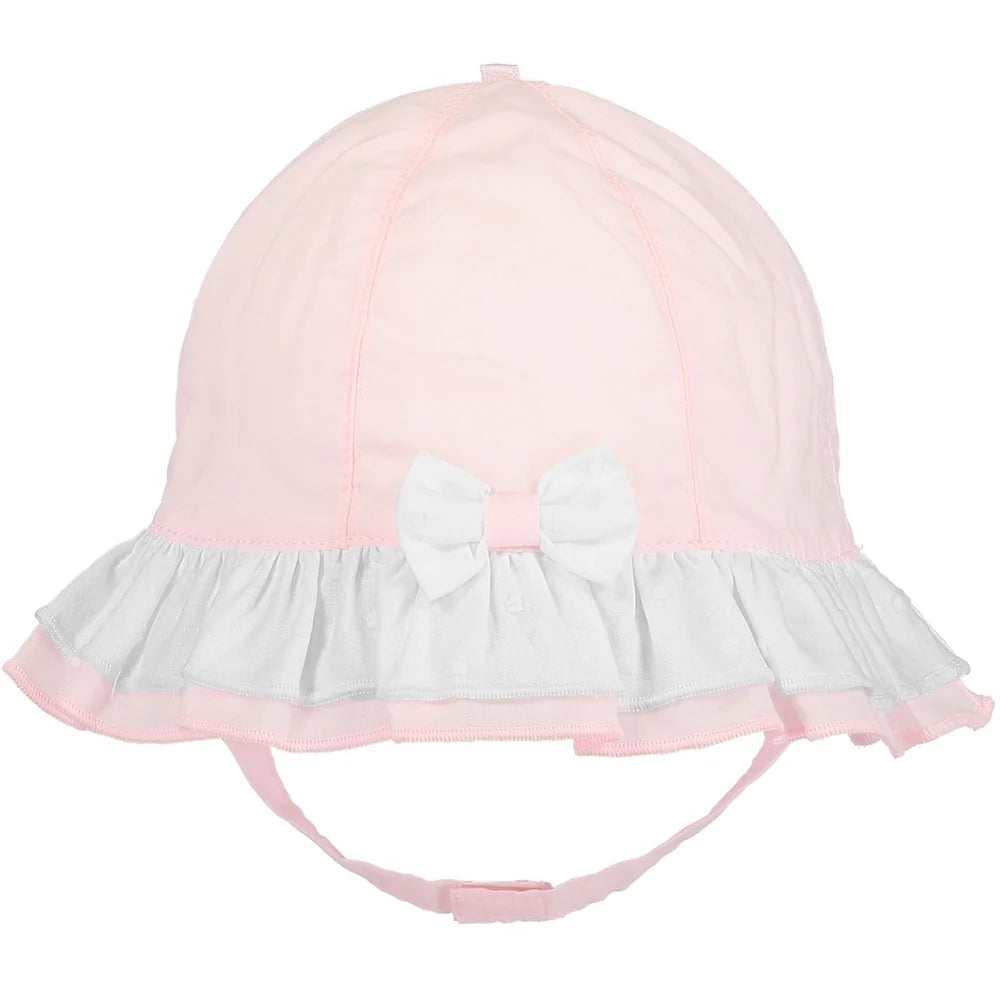 Emile et Rose - Gabby Pink Baby Girl's Sunhat