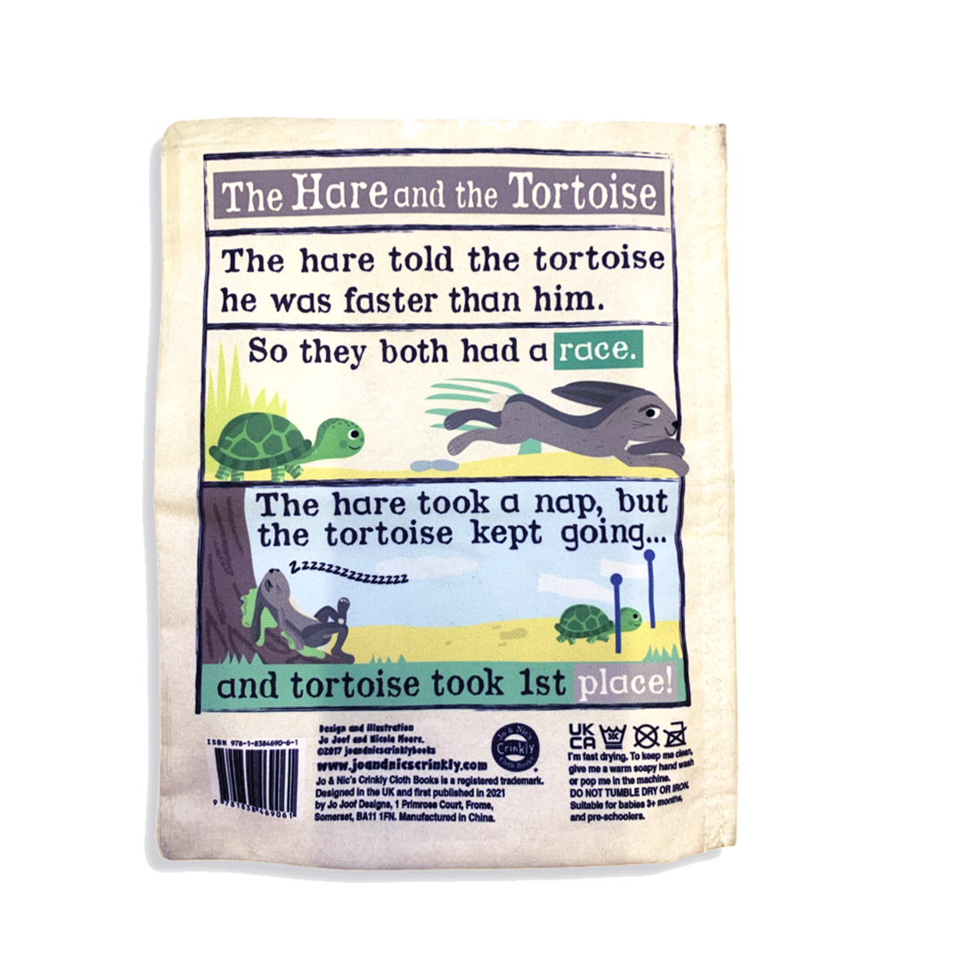 Crinkly Cloth - Nursery Times Three Little Tales Crinkly Newspaper Book