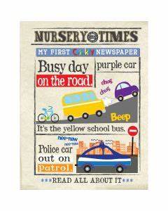 Crinkly Cloth - Nursery Times Busy Day on the Road Soft Book
