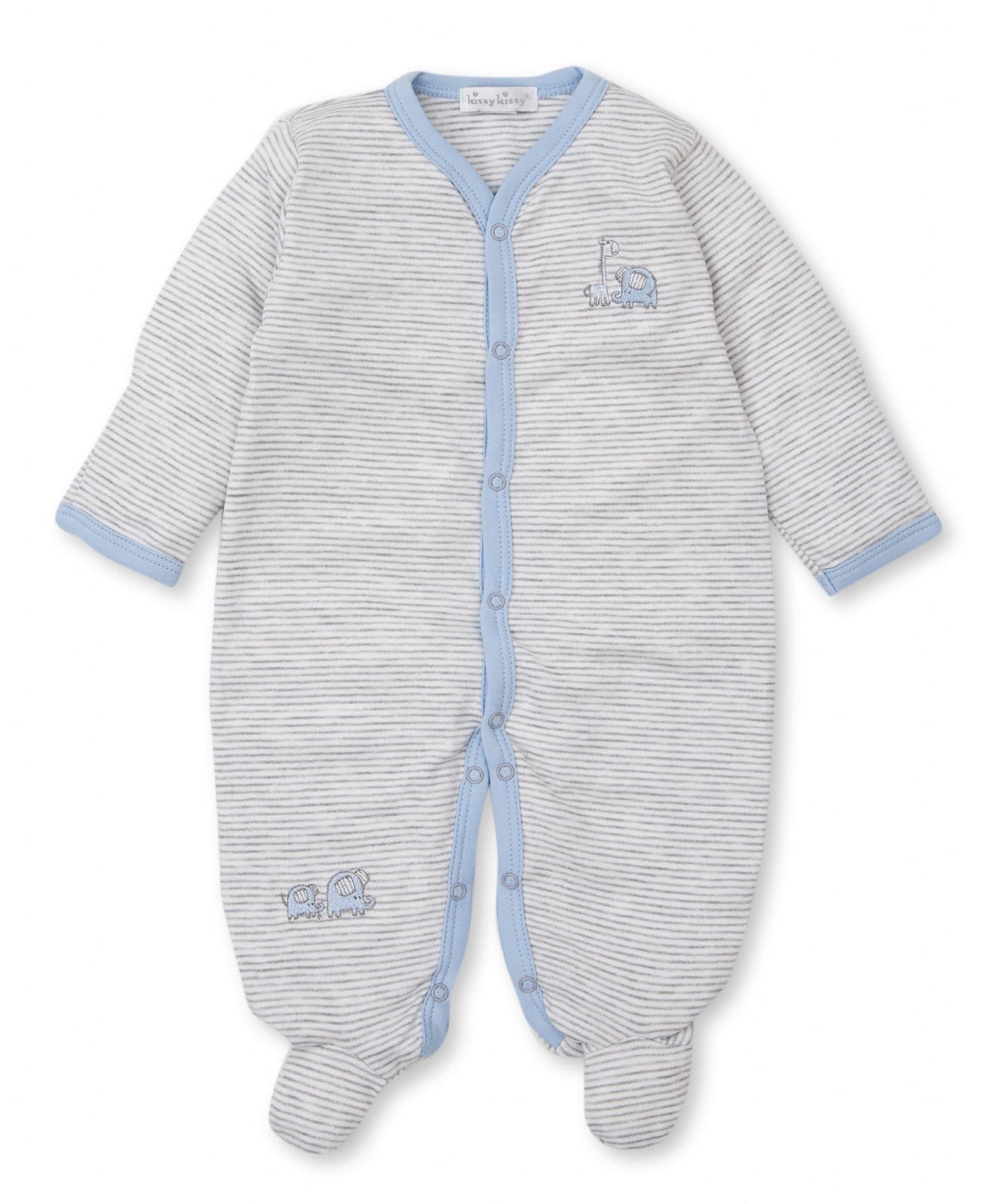 Kissy Kissy - Sappy Sidekicks Grey Baby Boy's Babygrow