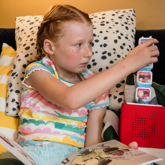 Tonies  -  The Big Bright Feelings  Set of 4 Clever Tonies Audio Figures  (30 minutes each)