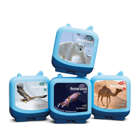 Tonies  -  Animal World Wild Survivors Clever Pocket Tonie (100 minutes)