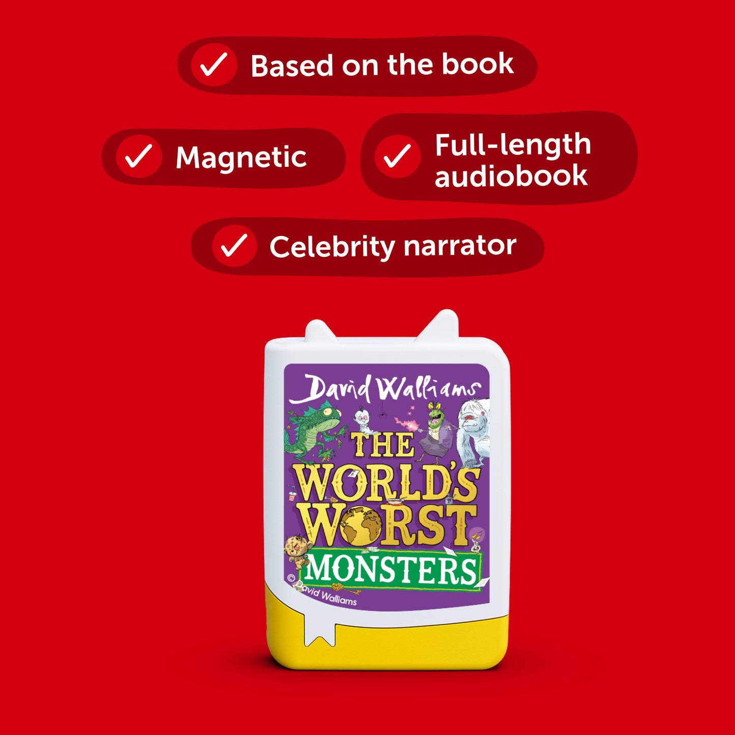 Tonies  -  David Walliams - The World's Worst Monsters (196 minutes)