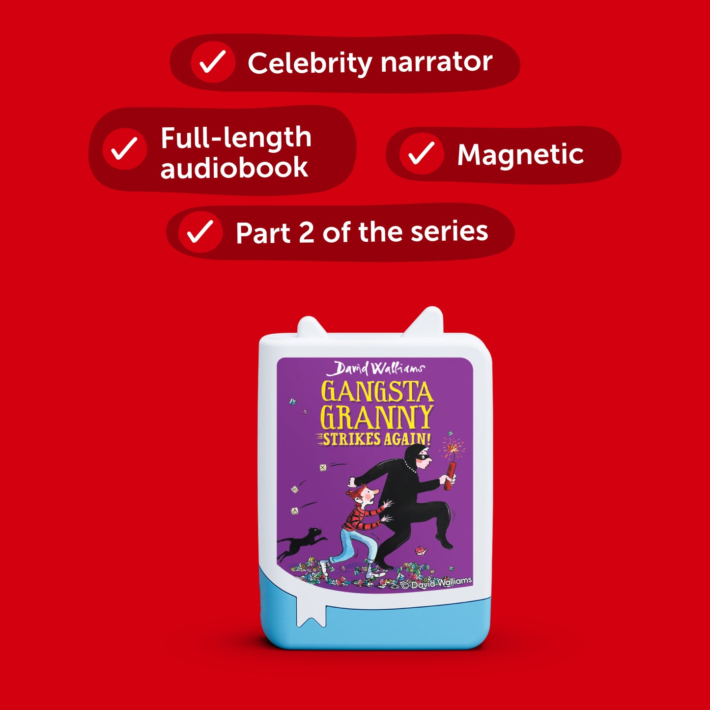 Tonies -  David Walliams - Gangsta Granny Strikes Again (252 minutes)