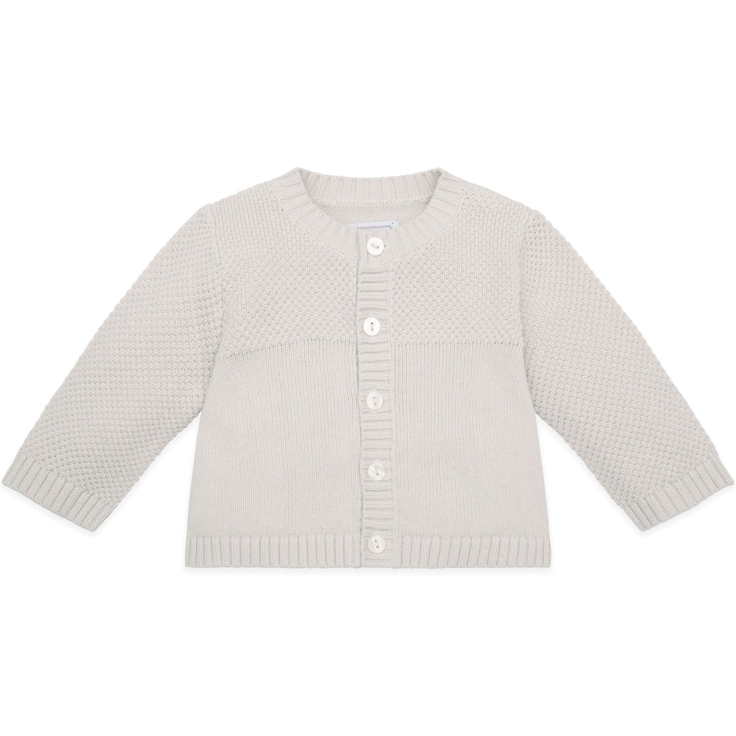 Emile et Rose - Cypress White Baby Knitted Cardigan