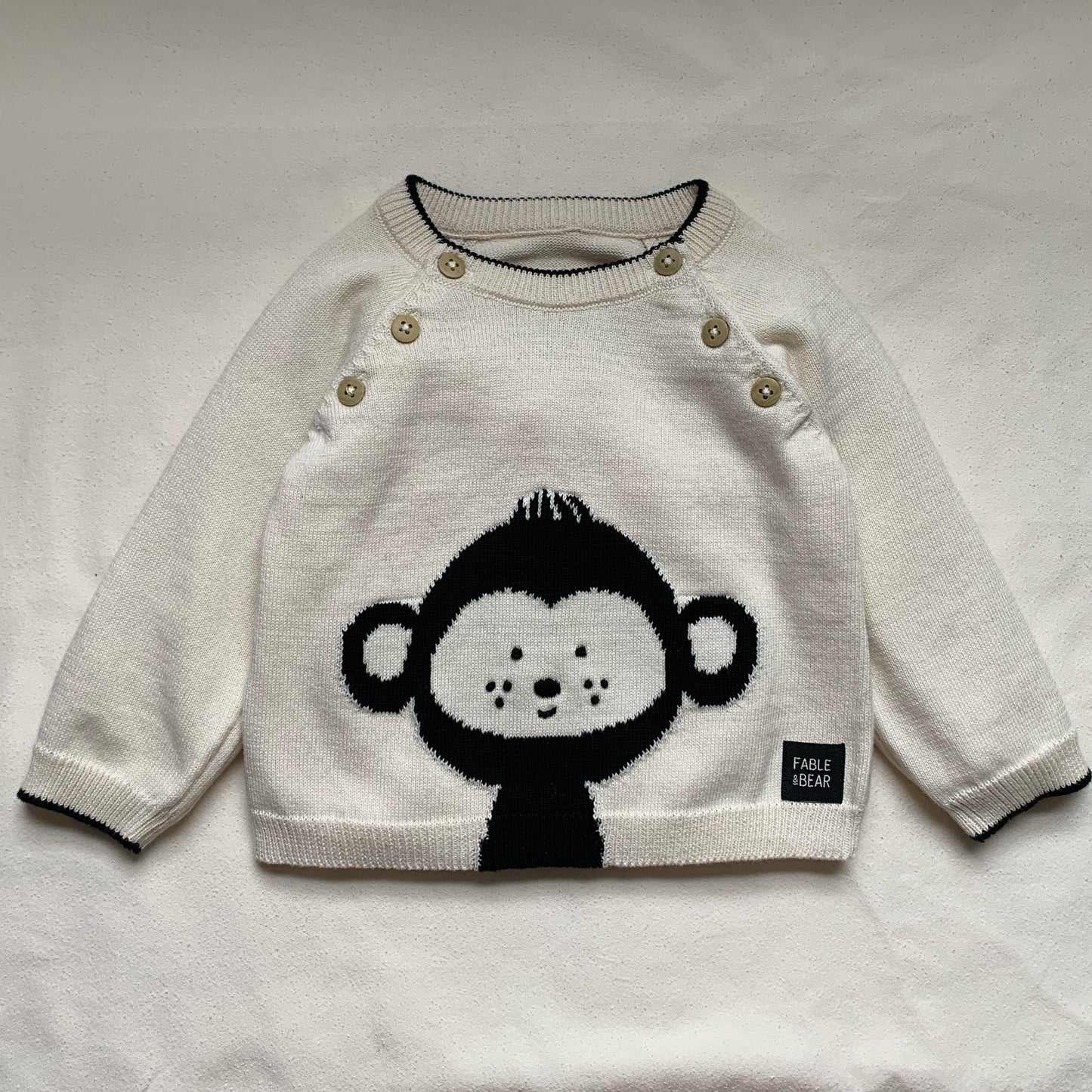 Fable & Bear - Go Bananas Monkey Jumper