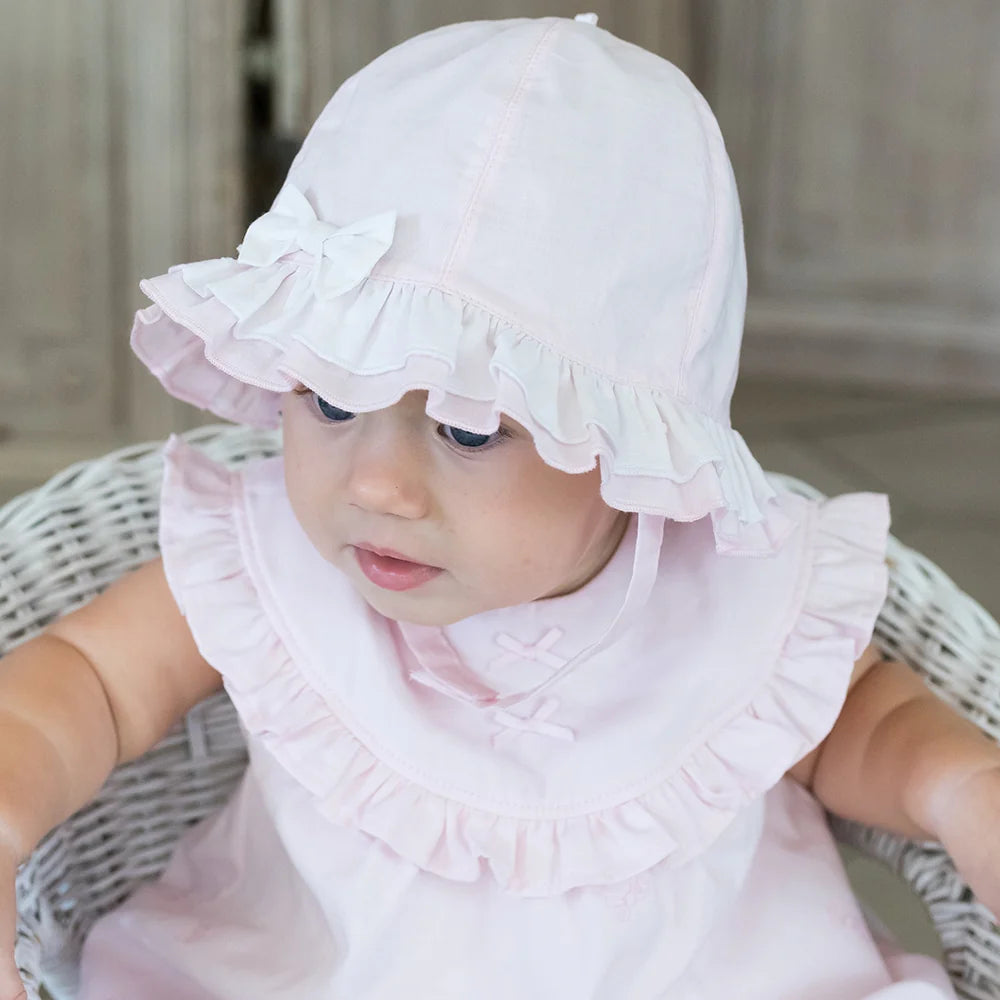 Emile et Rose - Gabby Pink Baby Girl's Sunhat