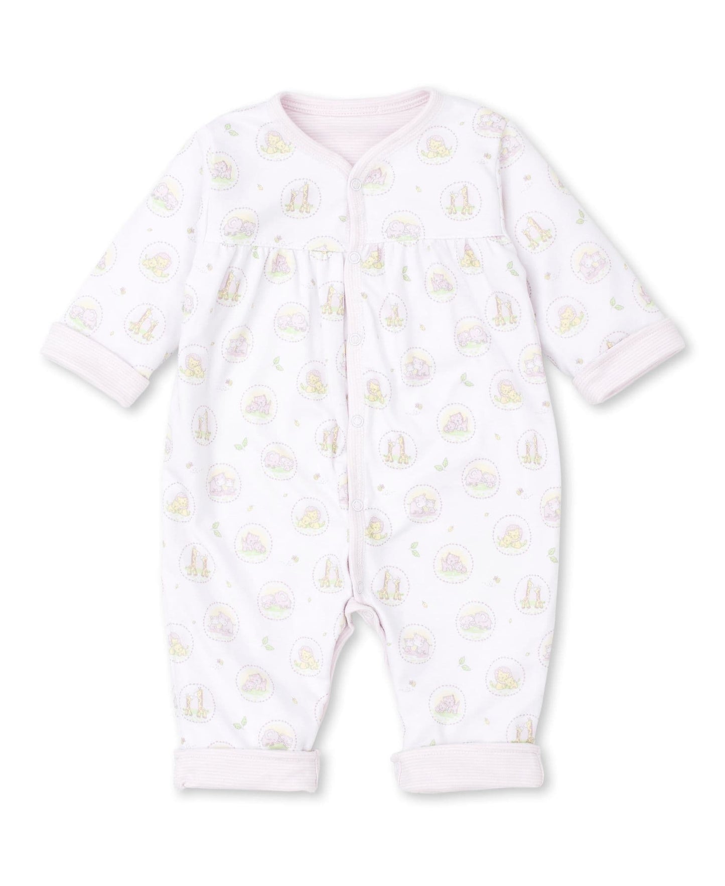 Kissy Kissy -  Jungle Kins Pink Reversible Girls Playsuit