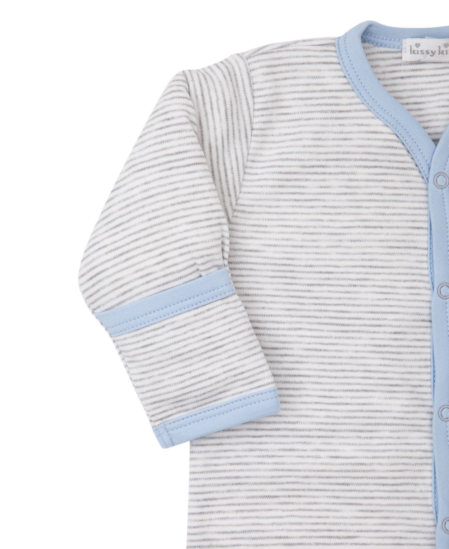 Kissy Kissy - Sappy Sidekicks Grey Baby Boy's Babygrow